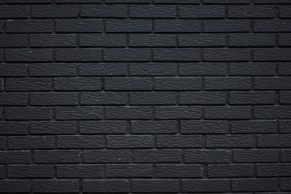 A black wall painted by commercial painters in Orange County