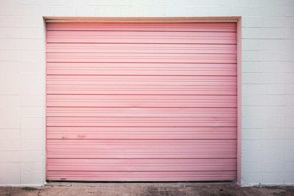 A pink wall painted by commercial painters in Orange County
