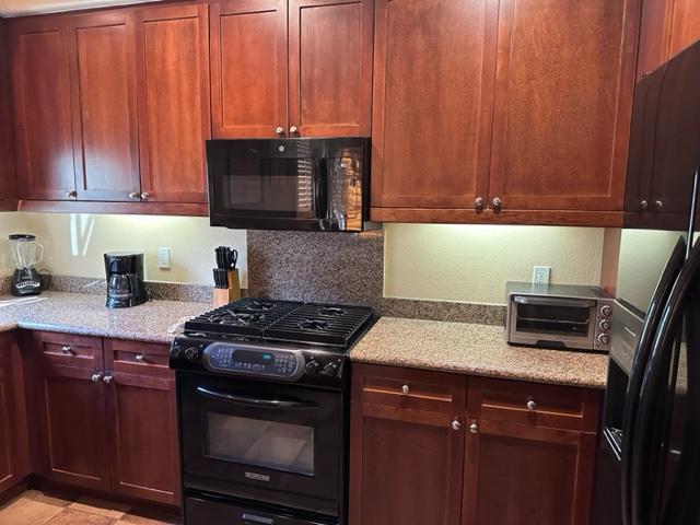 a freshly painted kitchen