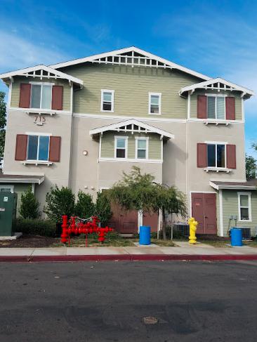 A beautifully painted exterior of a home, reflecting the high-quality work of professional exterior house painters.