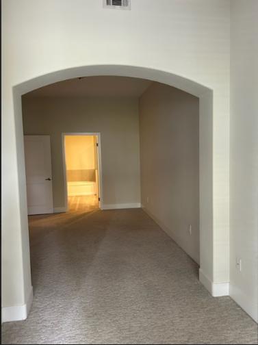 white interior painting.