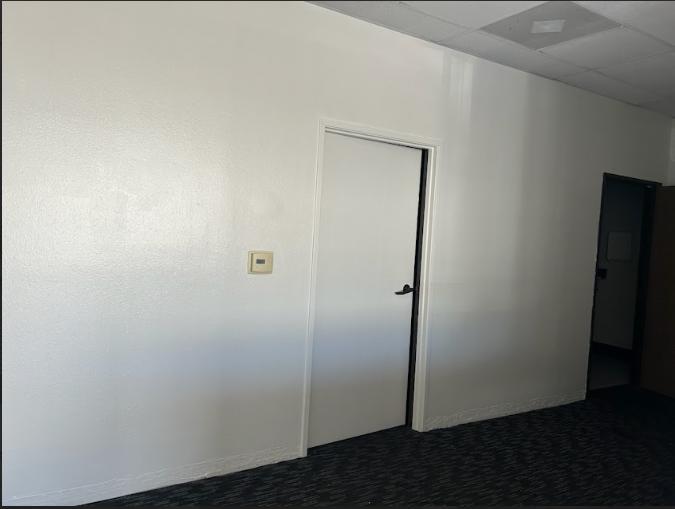 interior space with white walls.