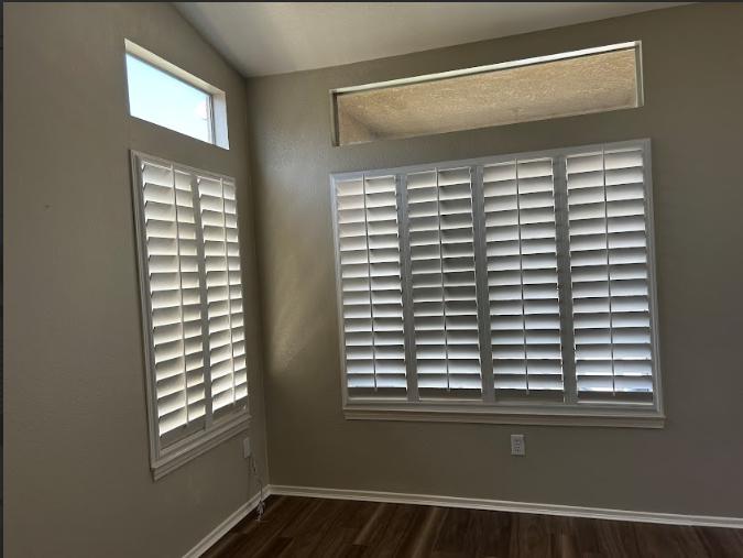 hardwood floors in a living space.