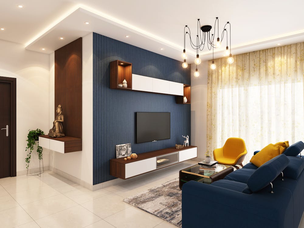 a modern interior space.