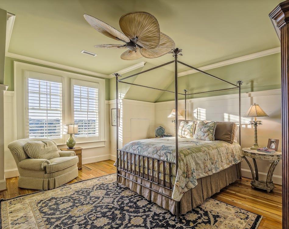 a canopy bedframe.