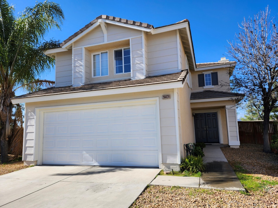 a house's exterior.